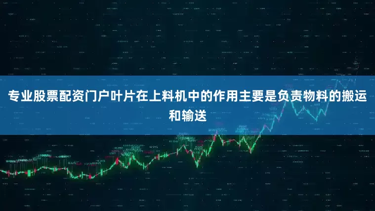 专业股票配资门户叶片在上料机中的作用主要是负责物料的搬运和输送